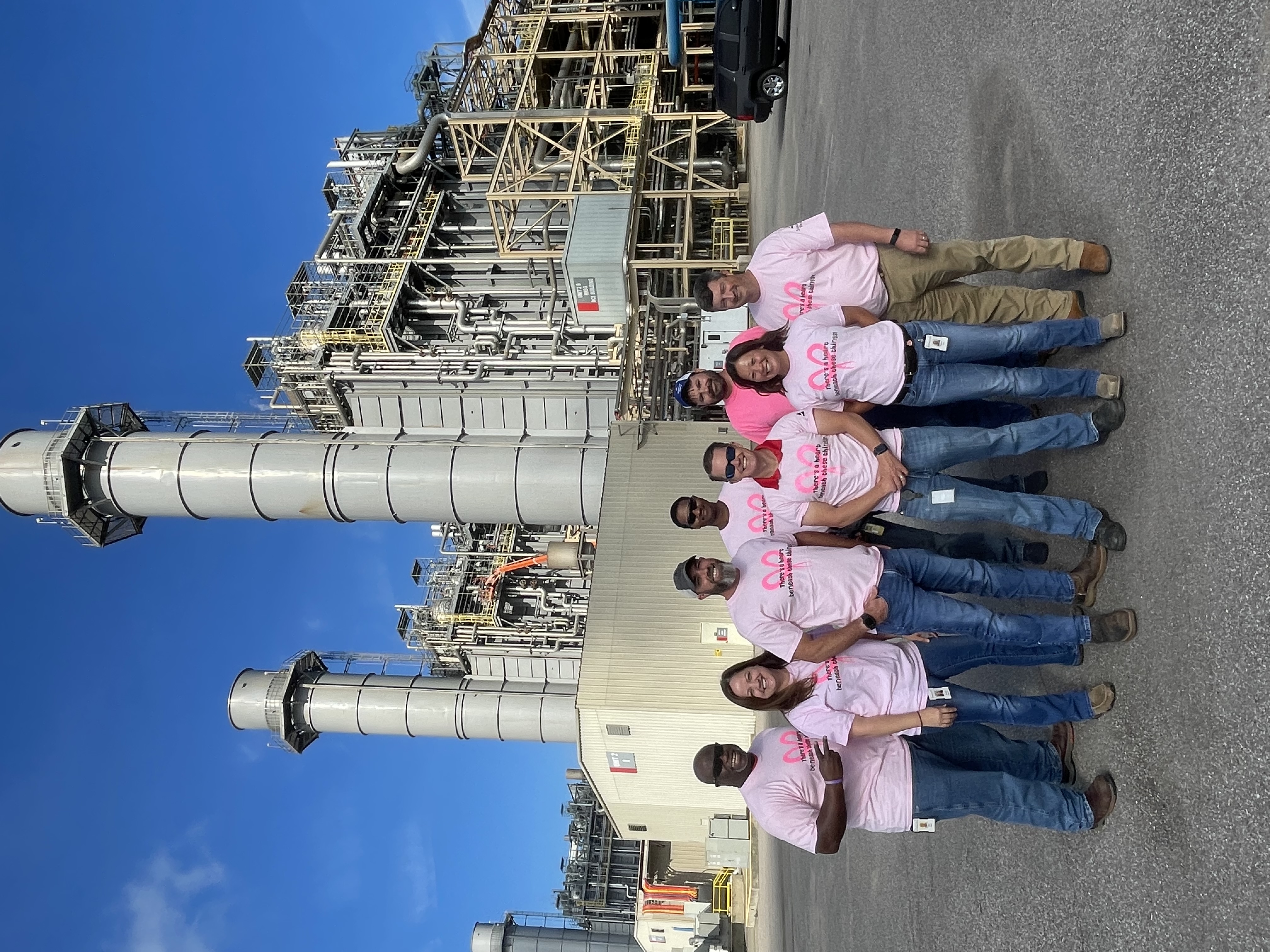 "We all are affected by Breast Cancer or other types of cancer in our lifetimes whether it be ourselves or close family and friends. We all want to spread awareness and offer support to this cause. "-Joe Drumm, Budget Analyst - Southern Power Plant Franklin